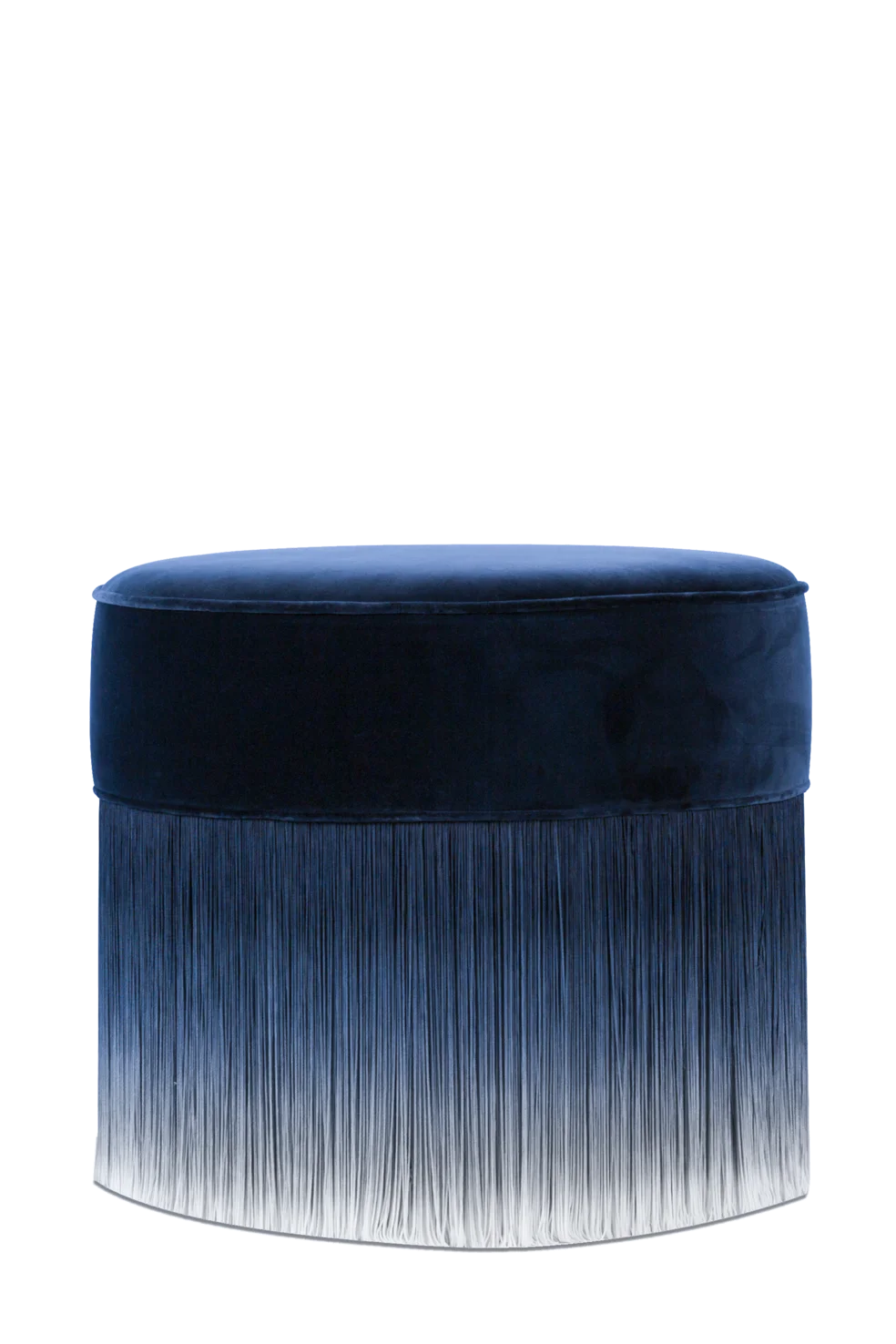 Amami Pouf 50 Blue front view